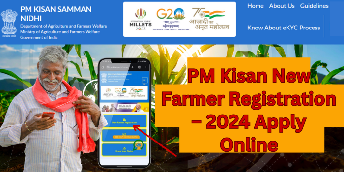 pm kisan new farmer registration