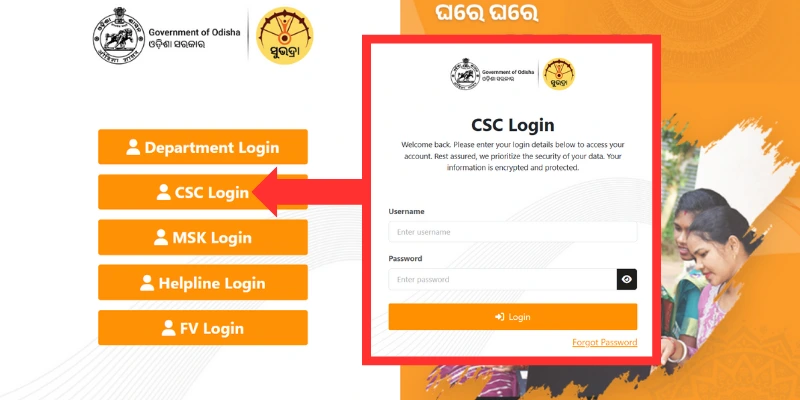 Subhadra Yojana Online Apply Csc Login 2025