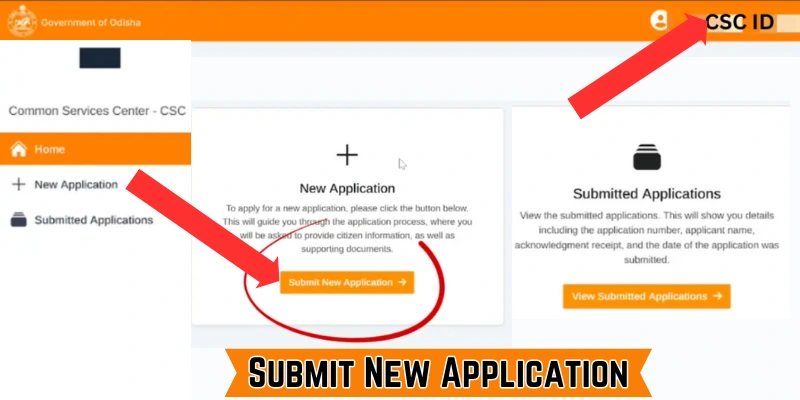 Subhadra Yojana form Submit New Application