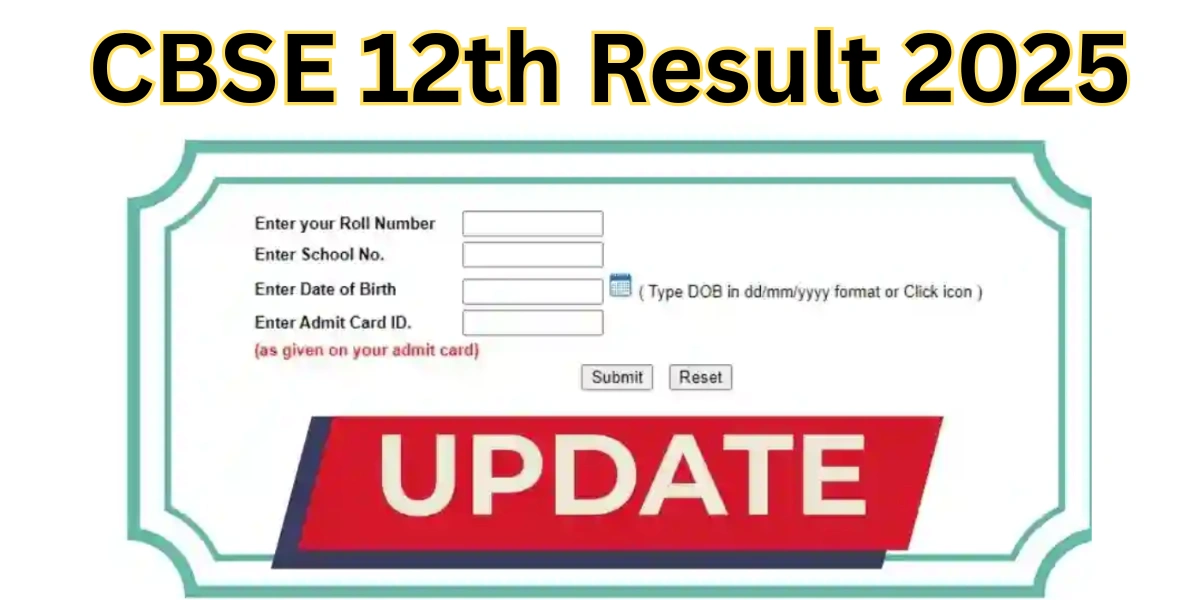 CBSE 12th Result 2025