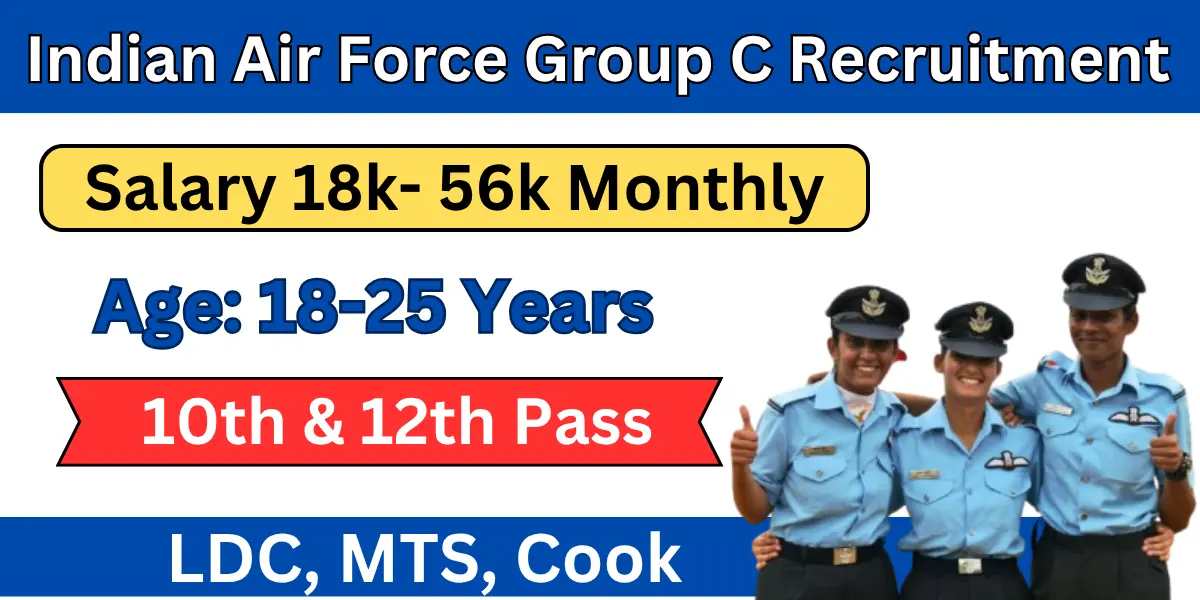 Indian Air Force Group C Recruitment